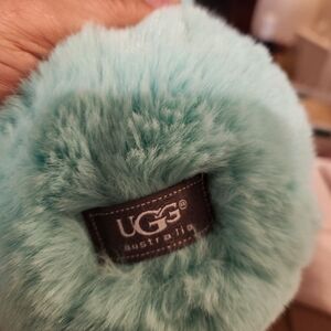 UGG Fluffy Aqua Earmuffs
